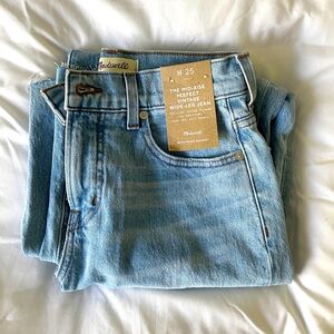 Madewell wide leg jean size 25 NWT